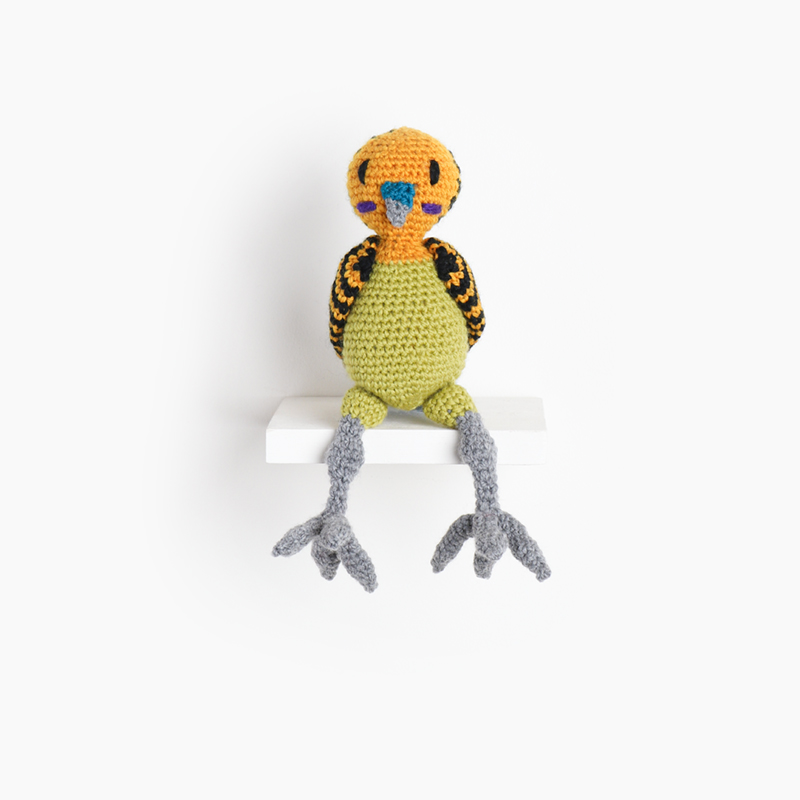 Terence the Budgie Crochet Pattern